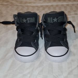 Converse high tops with elastic